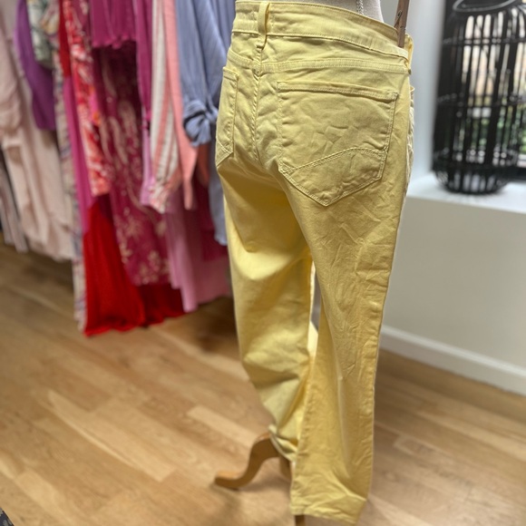 NYDJ Nordstrom Clarissa Ankle Butter Yellow Pant, 14, Great Preloved Condition ✨ - Picture 6 of 15